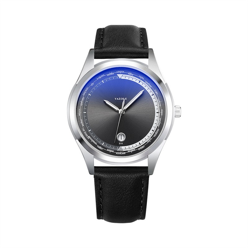 Men Quartz Wristwatch Case Analog Casual Business Gift For Fathers Husband