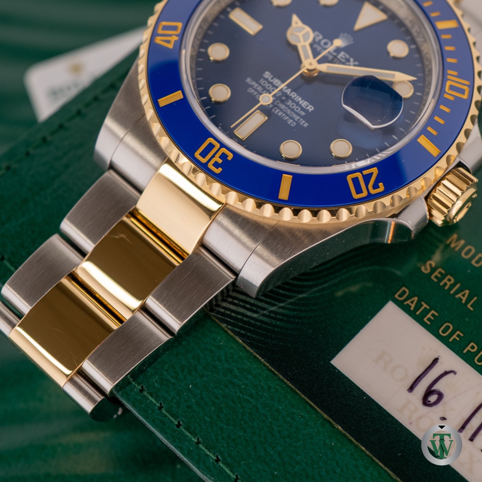 ROLEX SUBMARINER DATE 126613 LB 41MM BLUE DIAL 2021