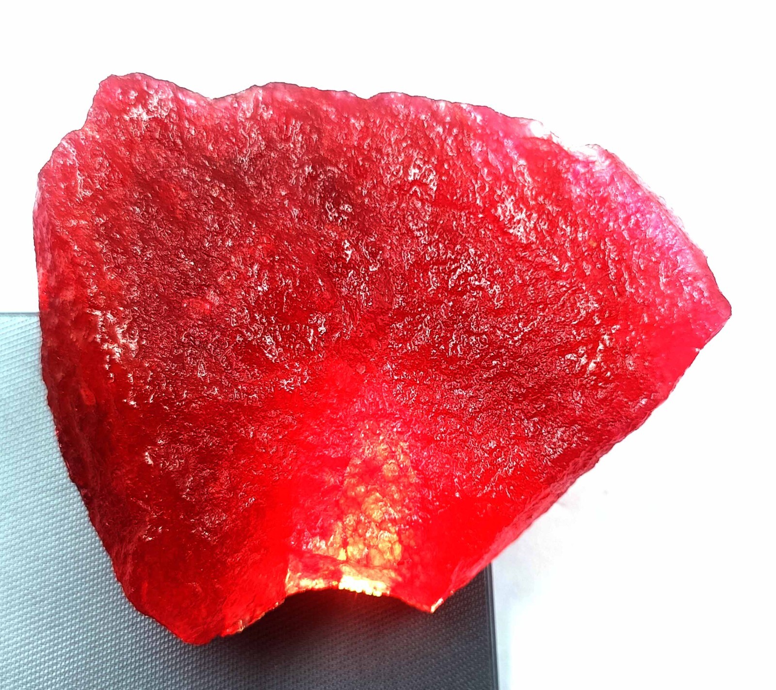 DYED Natural Certified 1000 -1250Ct African Red Ruby Dyed Rough Loose Gemstone
