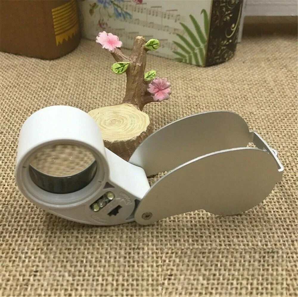 2-Pack 10X + 30X Jewelers Jewelry Eye Loupe Set Optical Magnifying Glass Lens