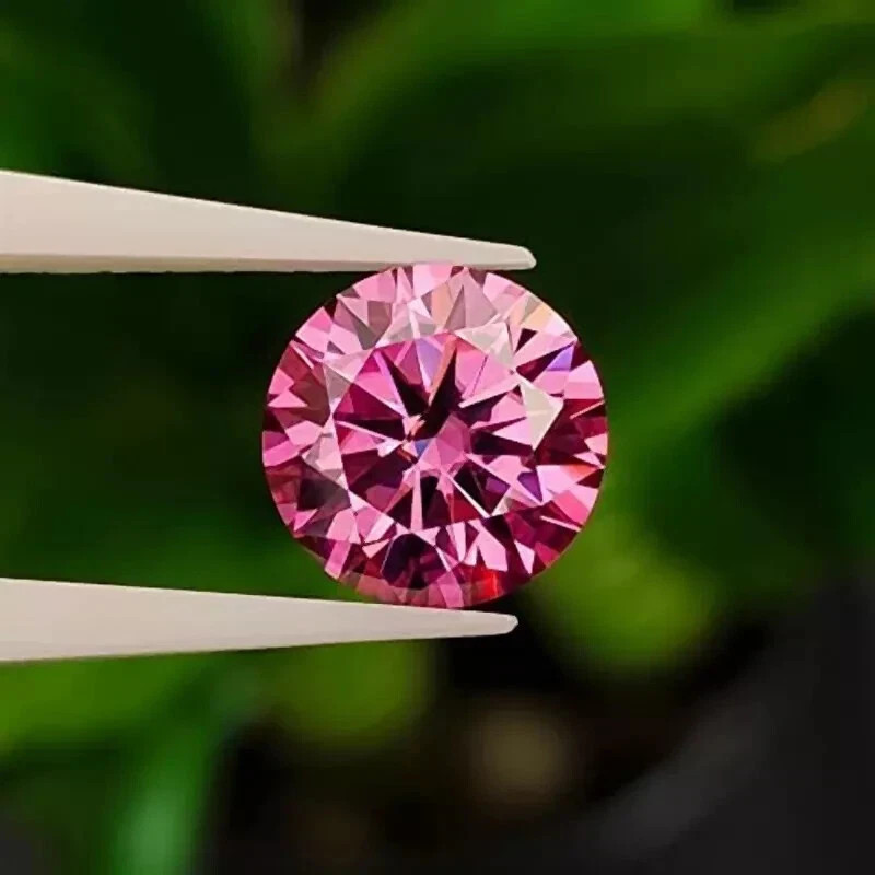 5 CT Baby Pink Diamond – 11.50mm, Round Cut, VVS1, D Grade, Certified Stone A06