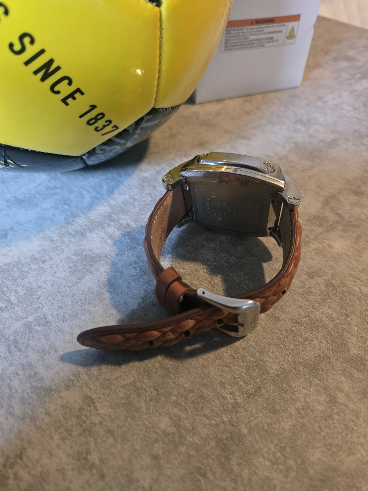 Invicta S1 Rally Men’s Chronograph Watch – 48mm – Brown Leather Strap