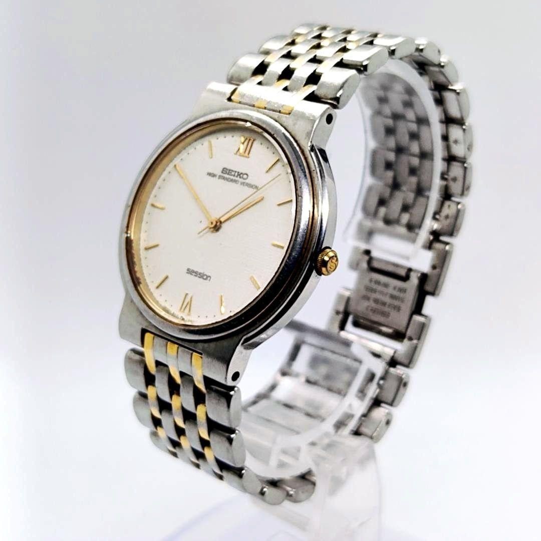 SEIKO 8N41 7010 session wristwatch quartz combination round working condition