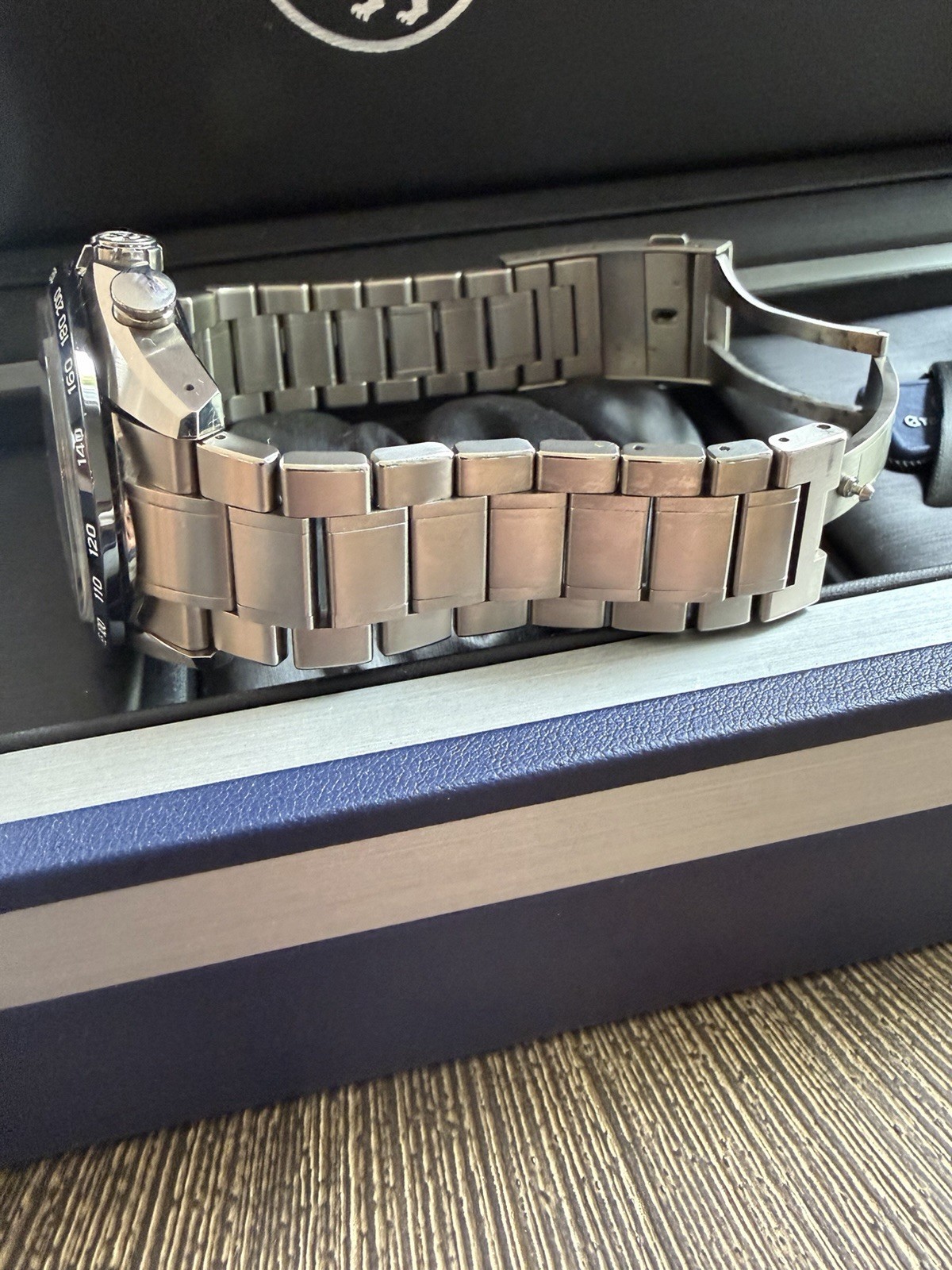 Grand Seiko Tentagraph Chronograph SLGC001 Evolution 9 Hi-Beat with box/papers