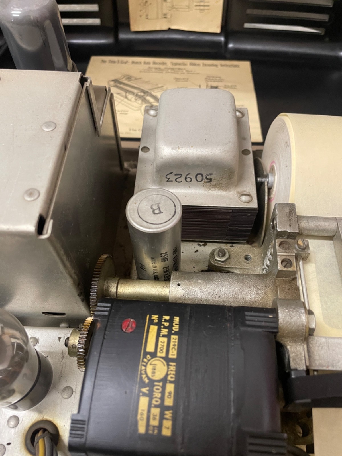 1949 Postwar Borg Paulson TIME-O-GRAF Timegrapher Machine Watchmaker Antique