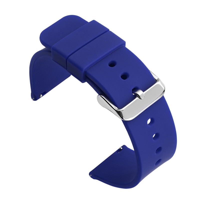 Quick Release Strap Bracelet Silicone 12mm 14mm 16mm 18mm 20mm Belt Watch Band