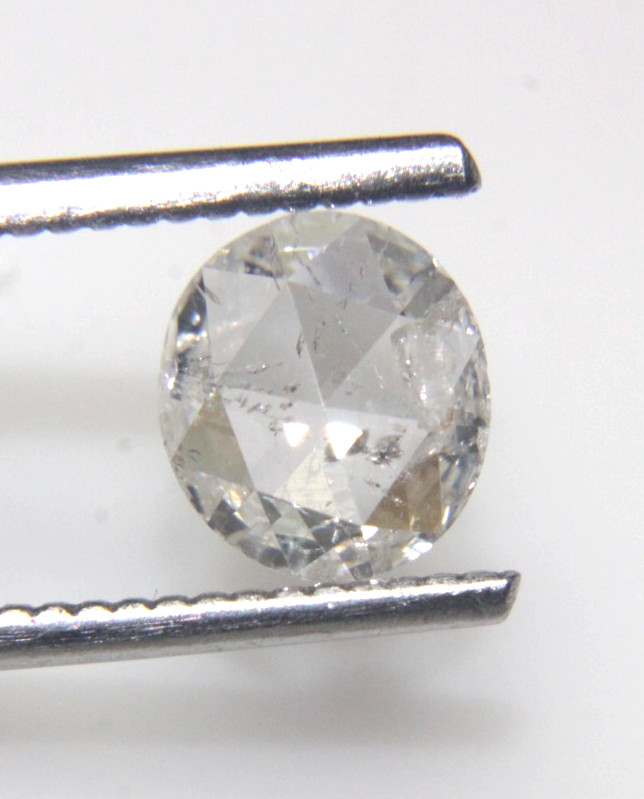1.21Cts G-H Color Si-I White Round Rose Cut Diamond Natural 7.30-6.85×2.60 mm