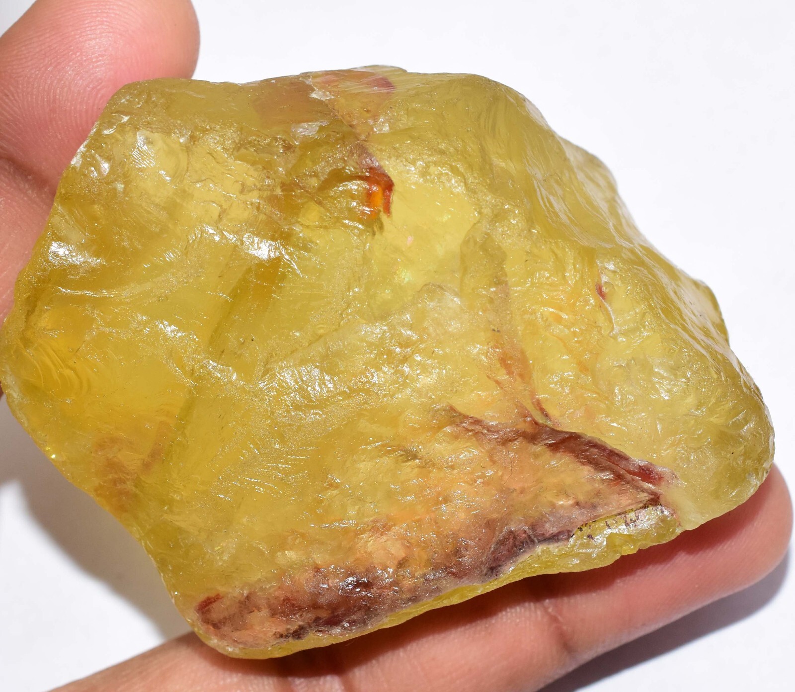 626.60 Ct Natural Lemon Brazilian Citrine Certified Untreated Earth-Mined Rough