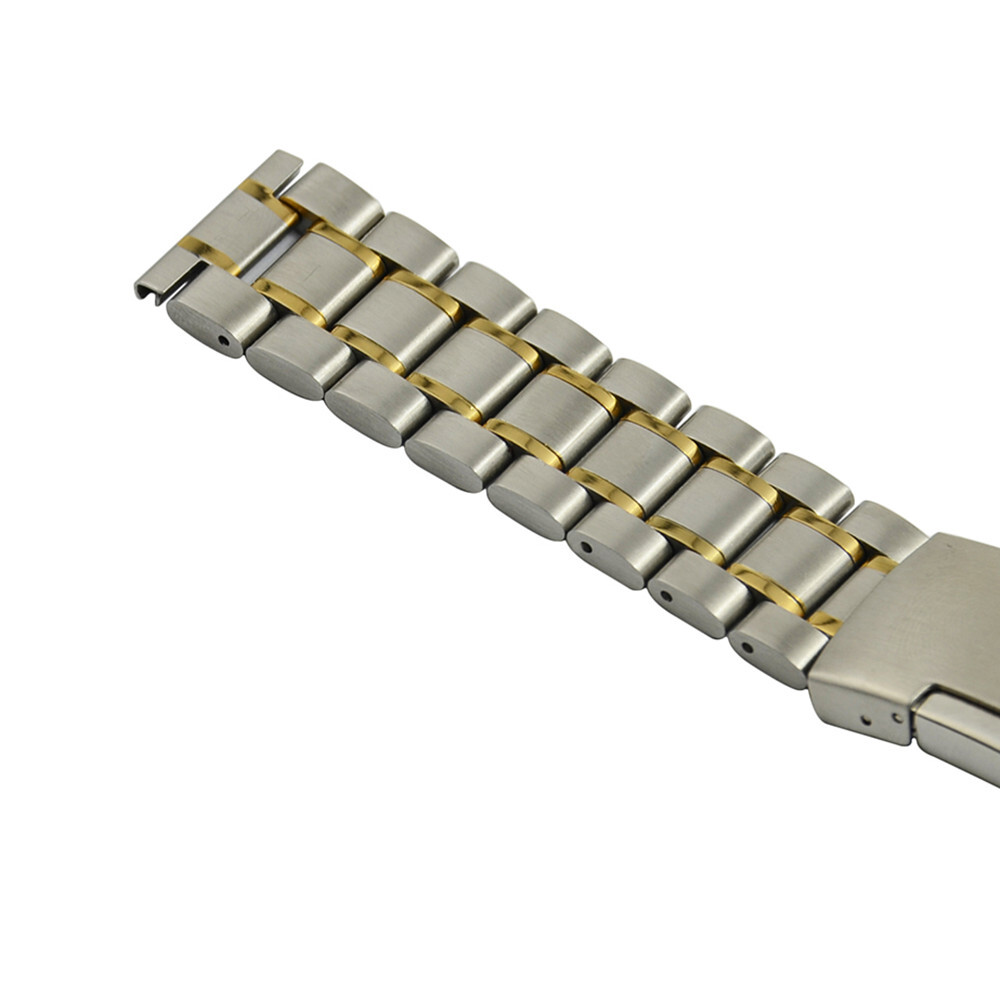 316L Pure Solid Stainless Steel Watch Strap Band 14 16 18 19 20 21 22 24 26mm