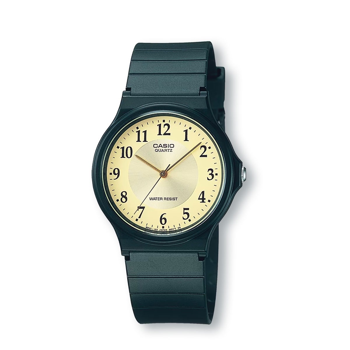CASIO MQ24-9B3LL Men’s Classic Analog Watch with Gold Dial