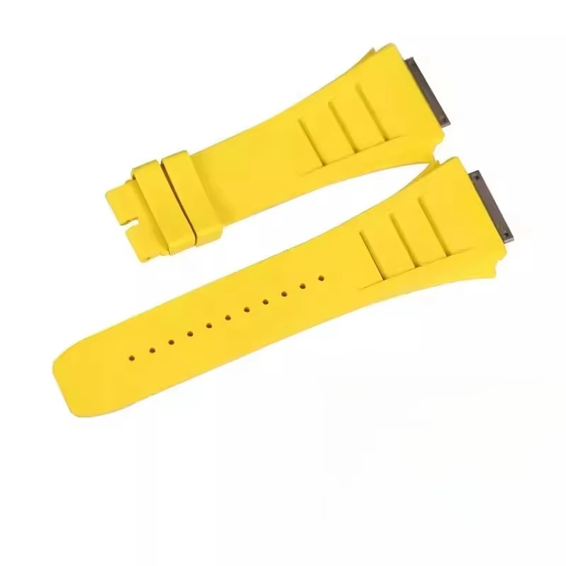 Replacement FKM Rubber Watch Strap Fits Richard Mille RM010 RM029 RM17-01 M Size