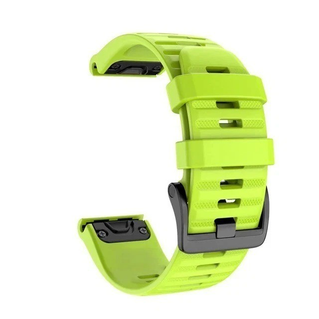 For Garmin Fenix 3 5X 6 Pro 6X 7 7X Sapphire Quickfit Silicone Watch Band Strap