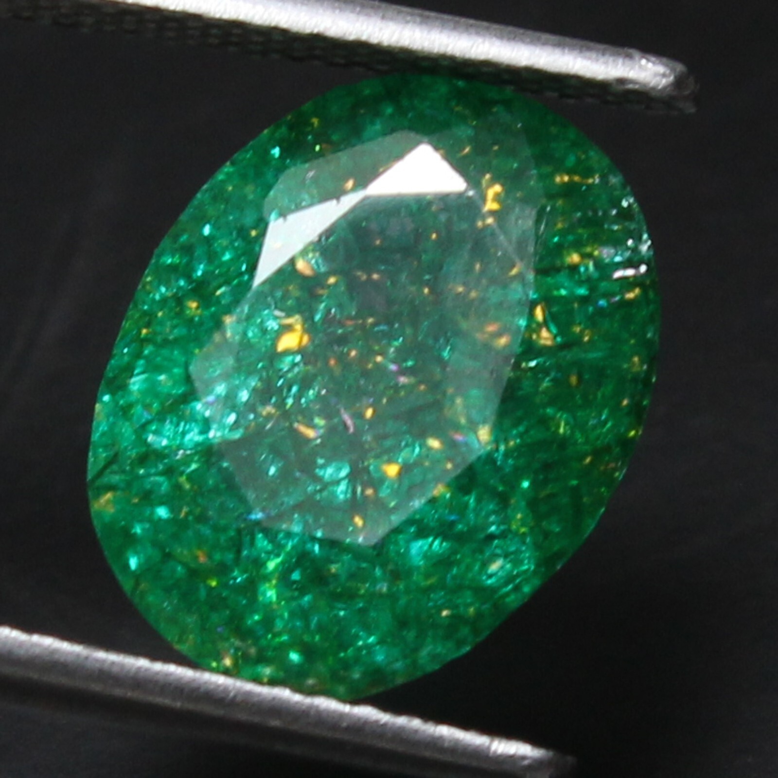 Awesome! Natural Certified 6.00 Ct MUZO Colombian Emerald Stunning AAA+ Gemstone