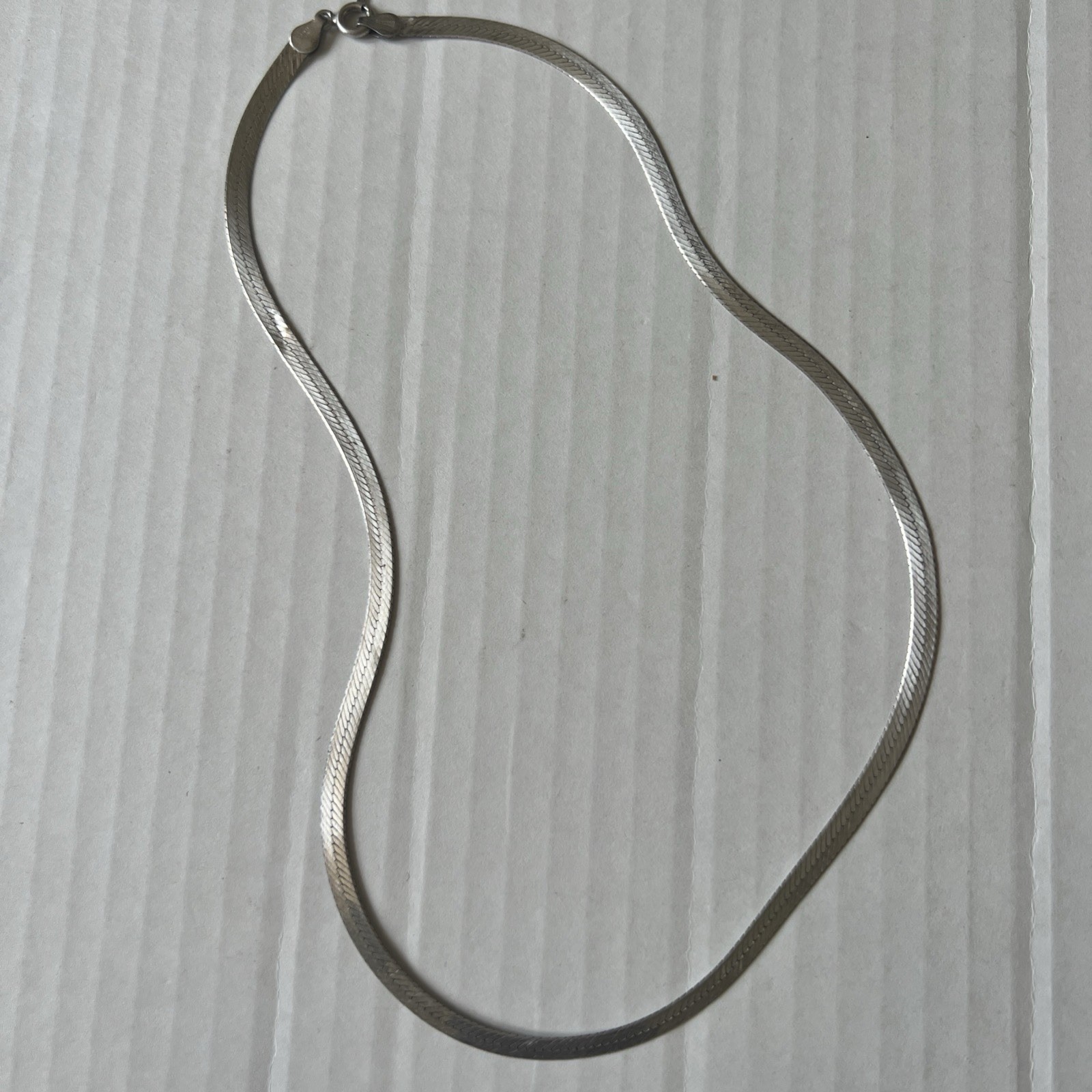 VintageDanecraft Primavera 925 Sterling Silver Italy Chain Necklace /See Details