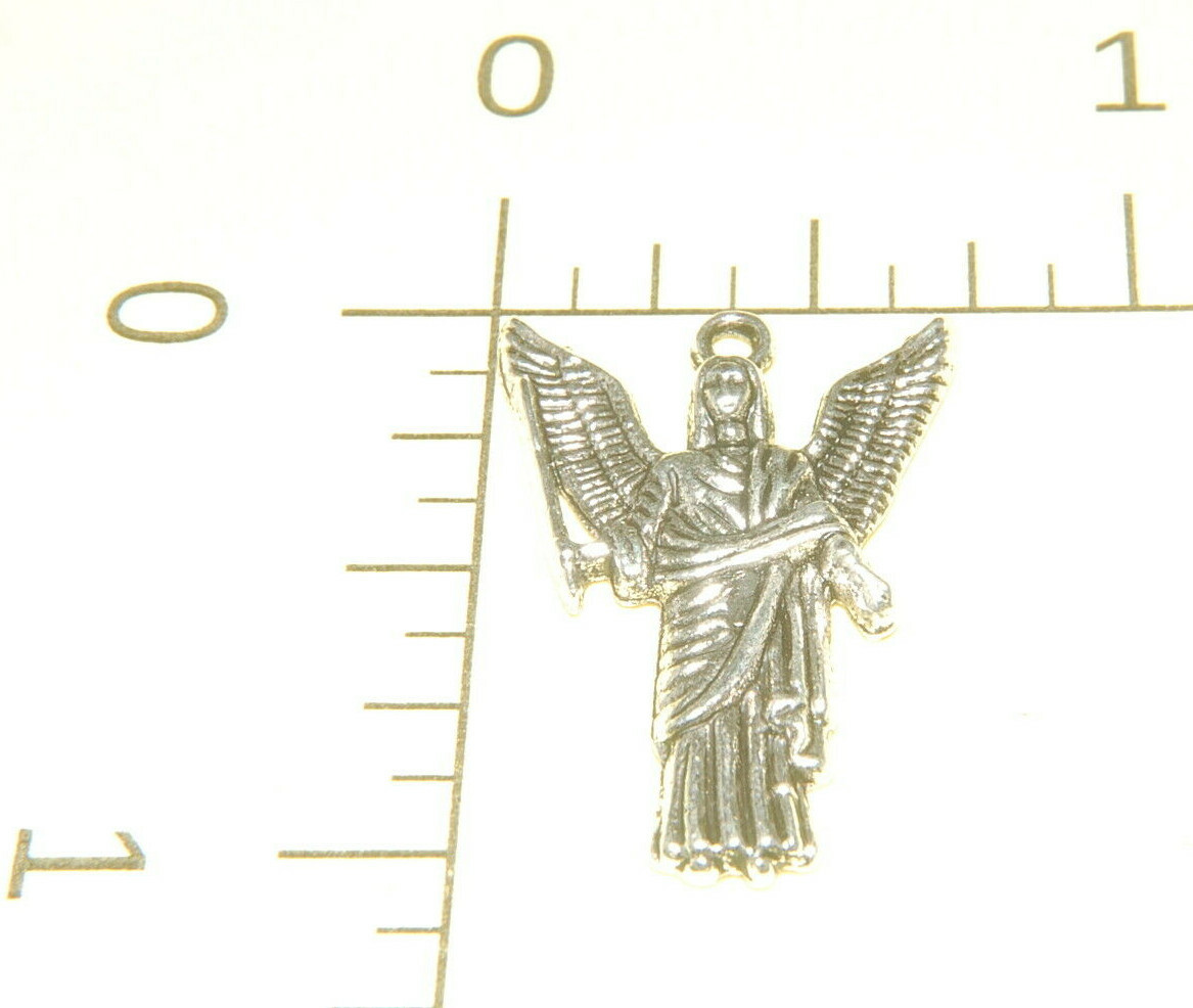 Angel Jeliel Guardian Helping Fidelity Fertility Charm Tibetan Silver J1095