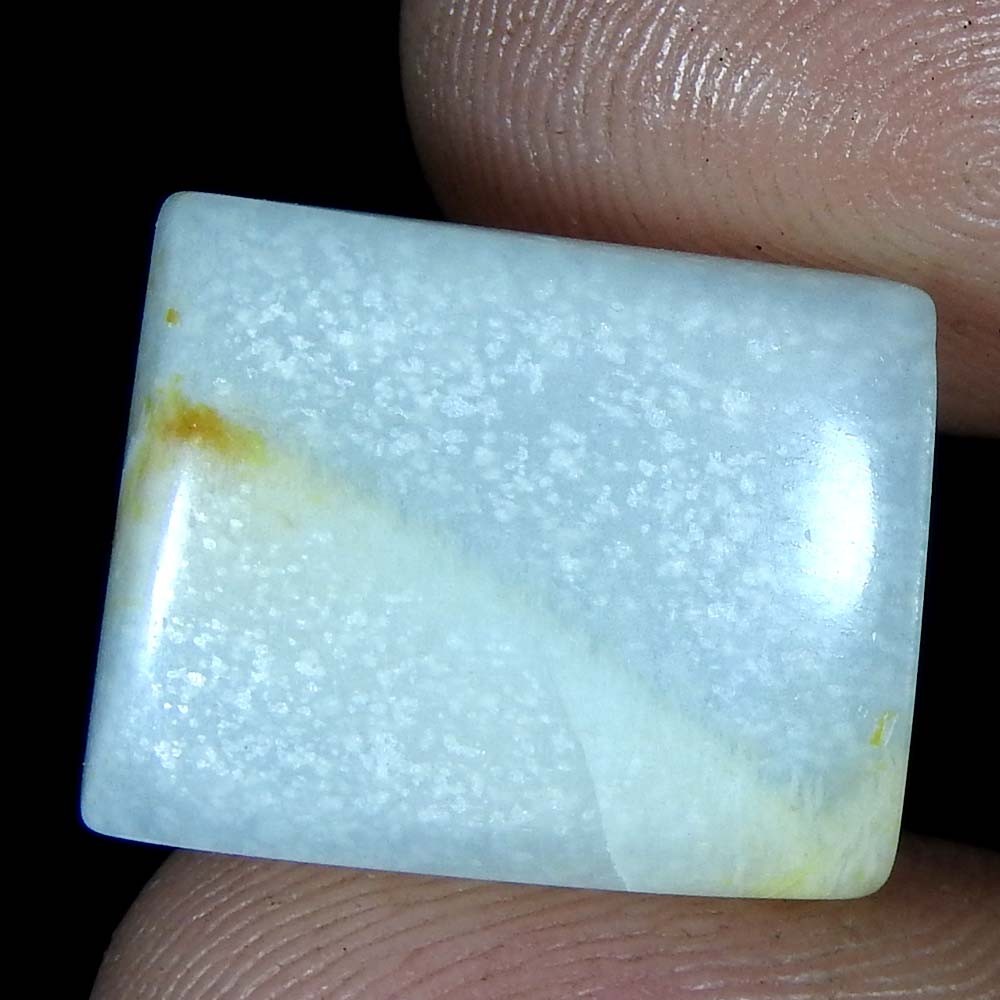 12.60Cts100%Natural Quality Silky Monnstone Cushion Cabochon Loose Gemstone
