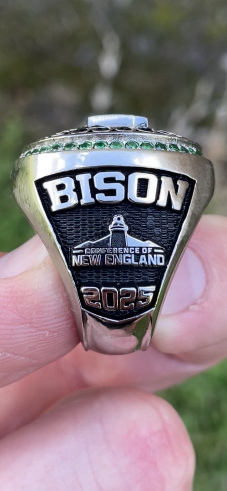 2025 Nichols College Tennis New England Conference Champions Championship Ring