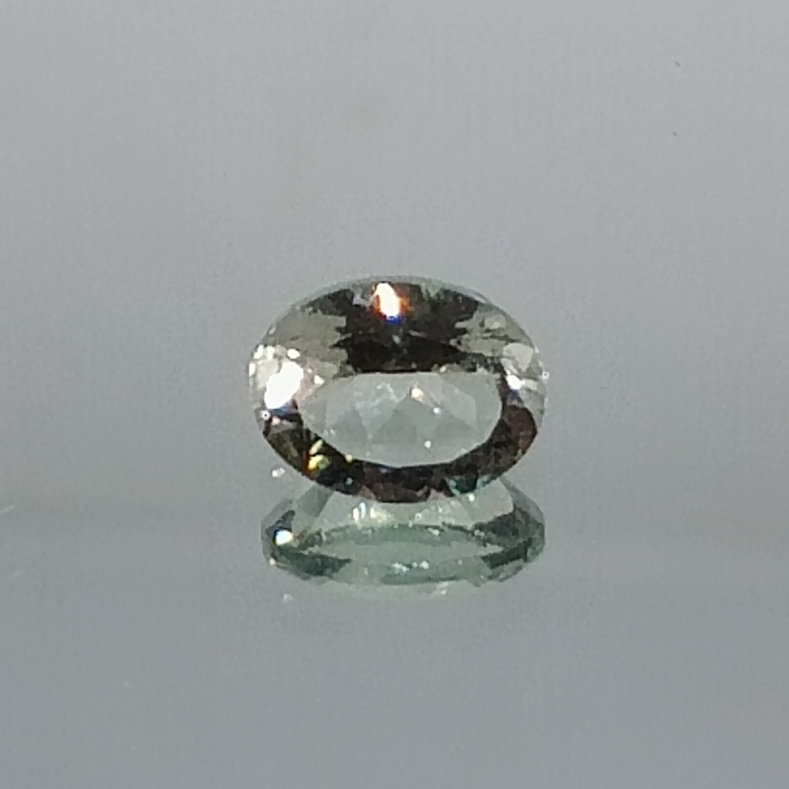 1.745ct Rare Green Topaz 10x7x3mm Oval Cut Topaz Loose VVS T2-C82