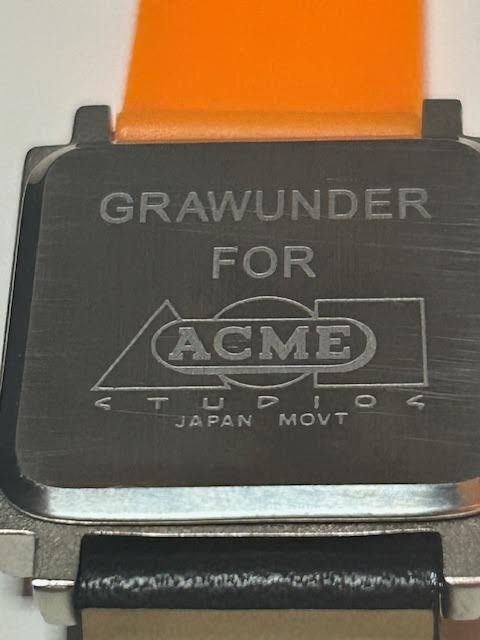 Archived ACME Studio “Nero El Flouro” Wrist Watch JOHANNA GRAWUNDER 2020