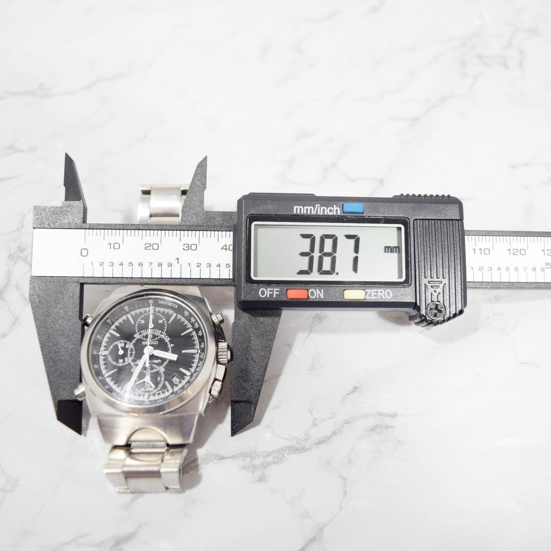 Seiko SUS Telemetry Chronograph 1999 New Glass