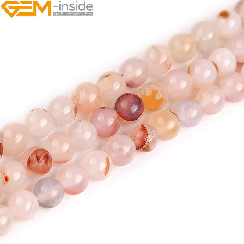 Light Red Leaf Carnelian Onyx Natural Gemstone Beads Jewelry Making Strand 15″