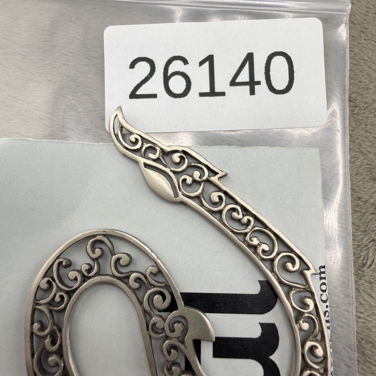 Vintage Shawl Pin Jul Asia Collection Handmade