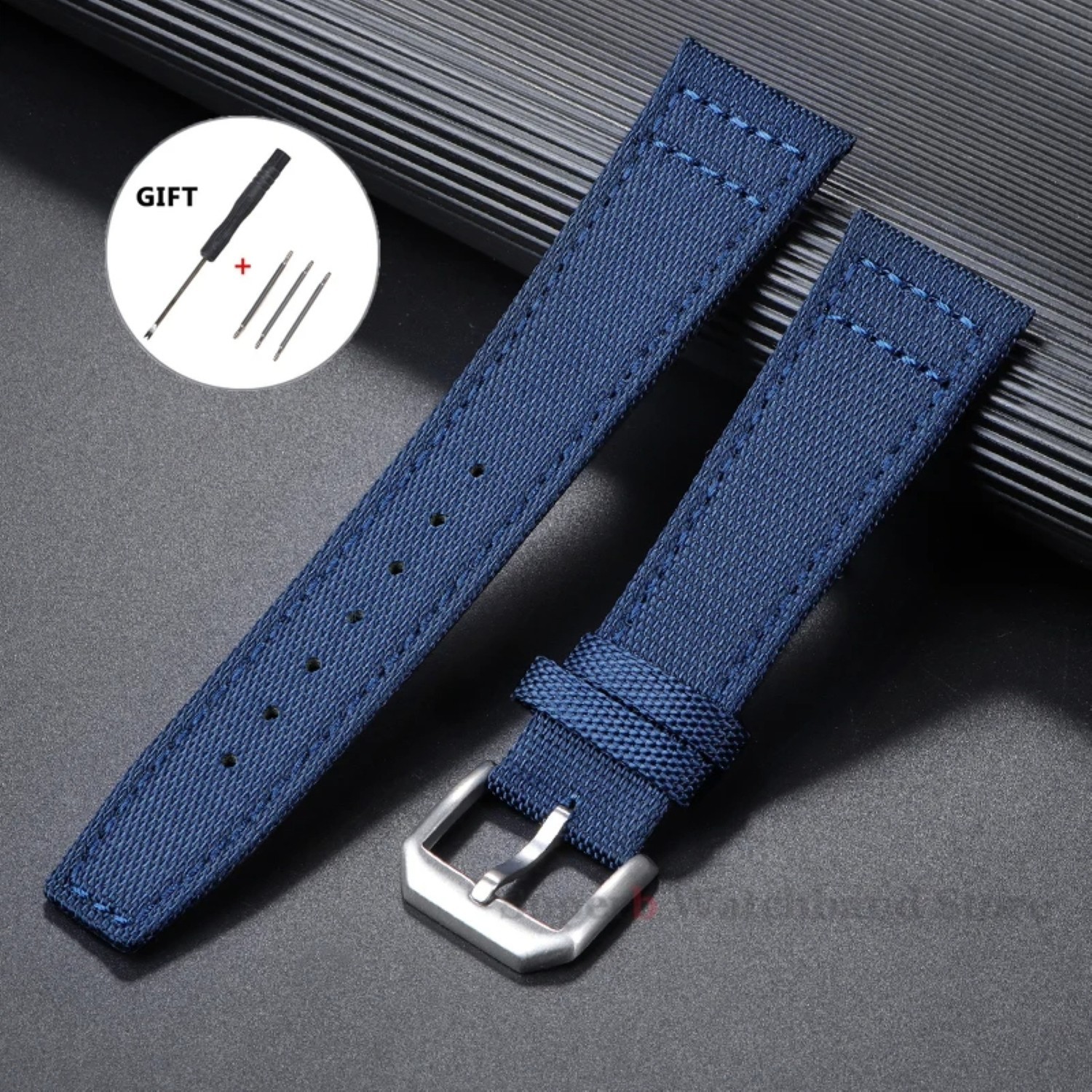 Nylon Canvas Strap 20mm 21mm 22mm for IWC Pilot Waterproof Sport Watch Band