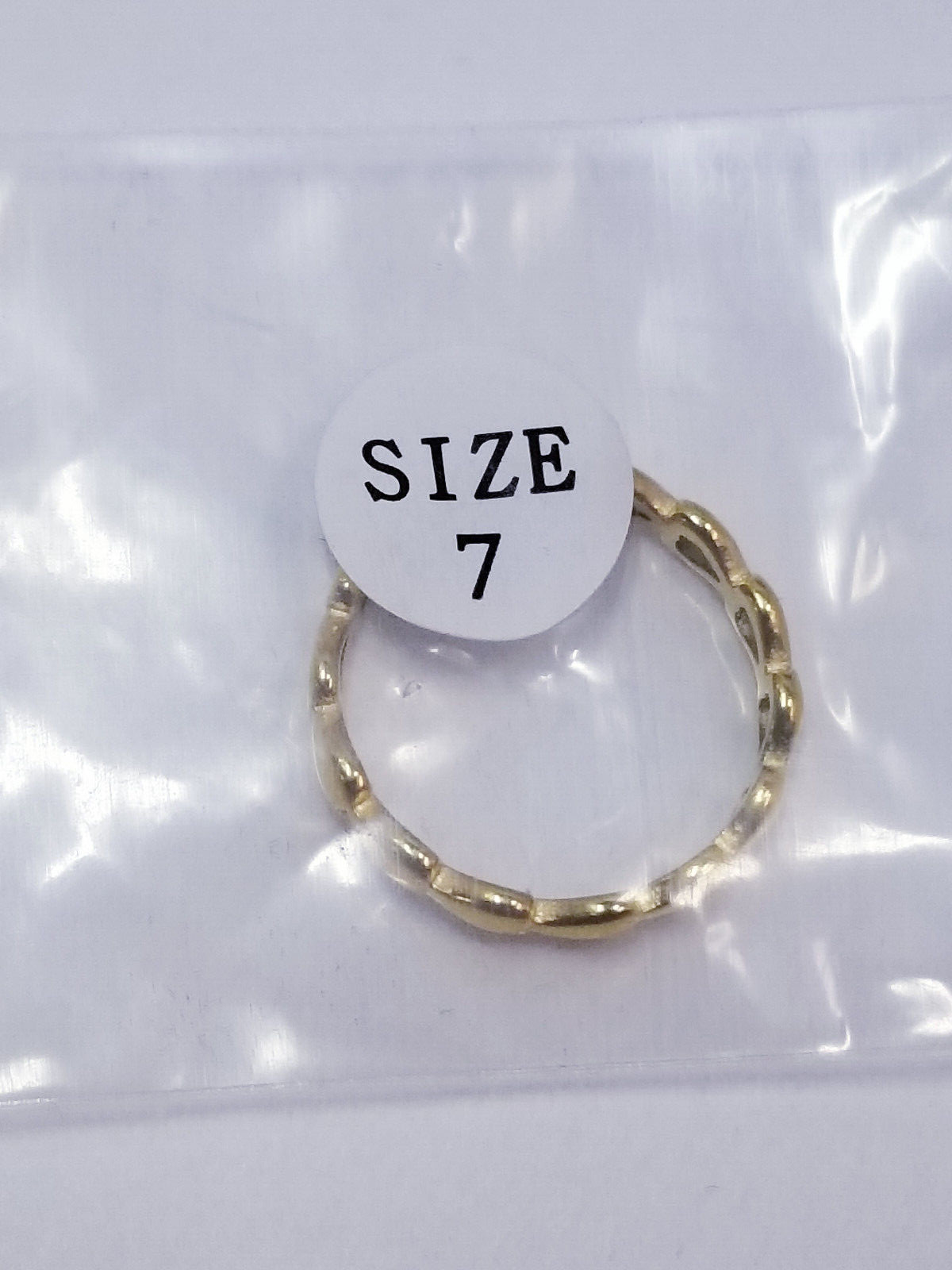 LATUKI Liv Heart Band Ring sz 7