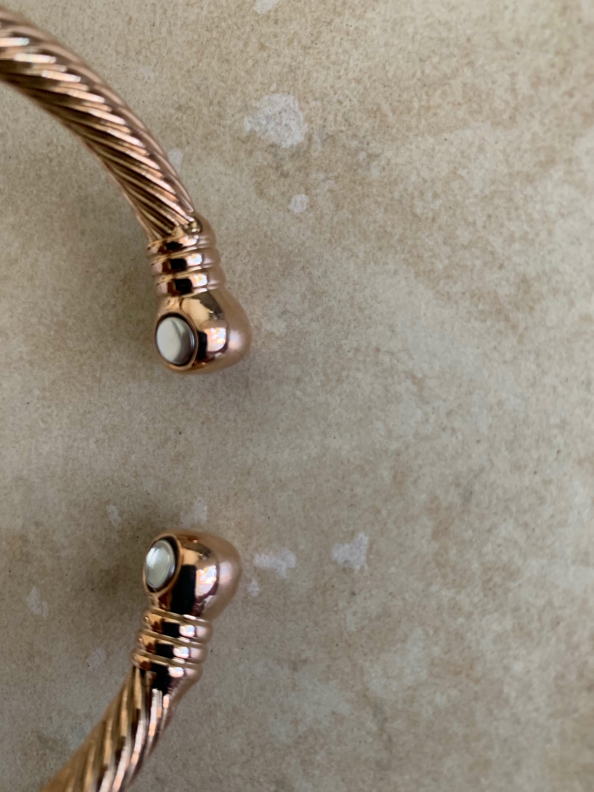 Pure Copper Magnetic Bracelet Bangle Arthritis Pain Relief Balance Energy Stress