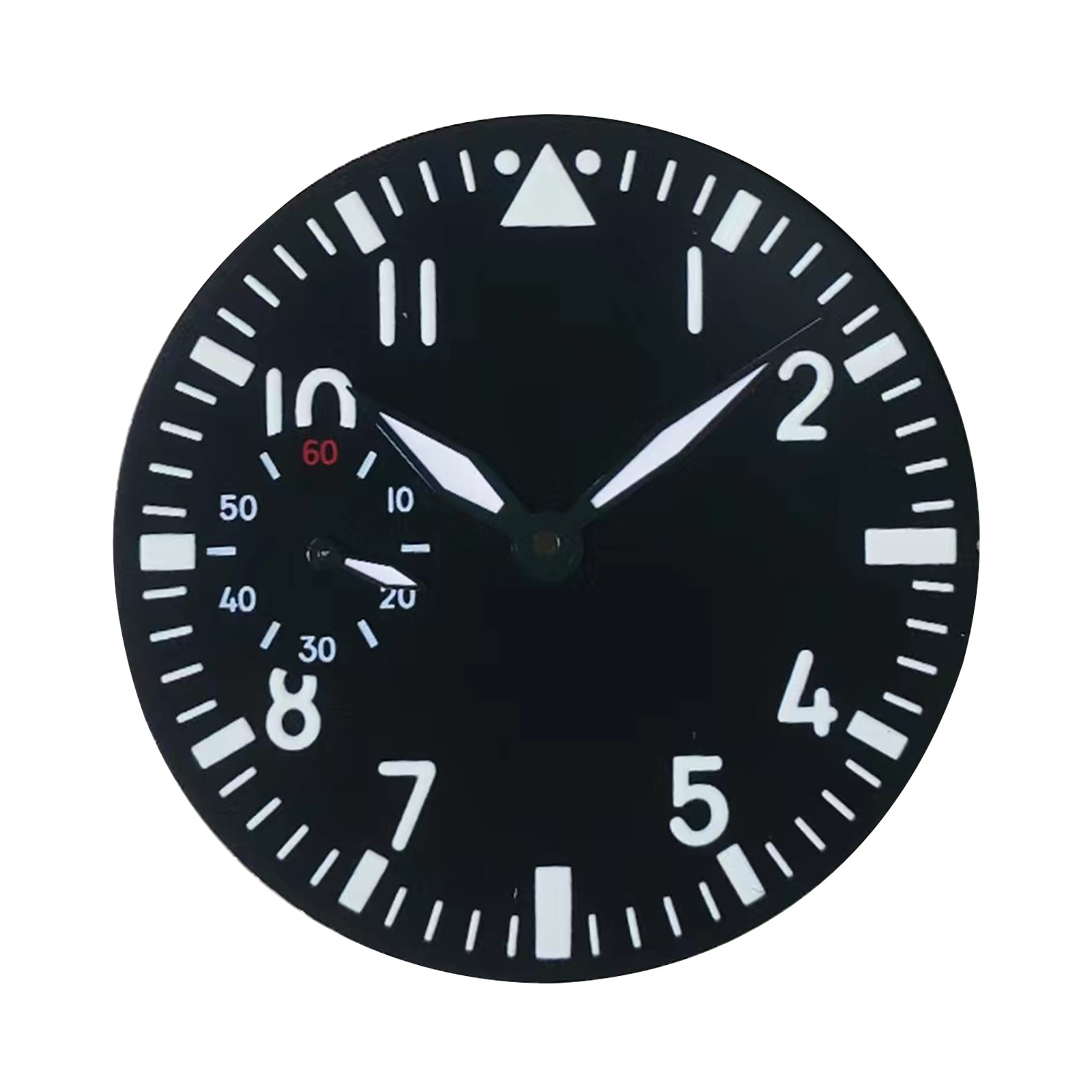 28.9mm Green Luminous Watch Dial Face+Hands For Seagull ST3600 ETA 6497 Movement