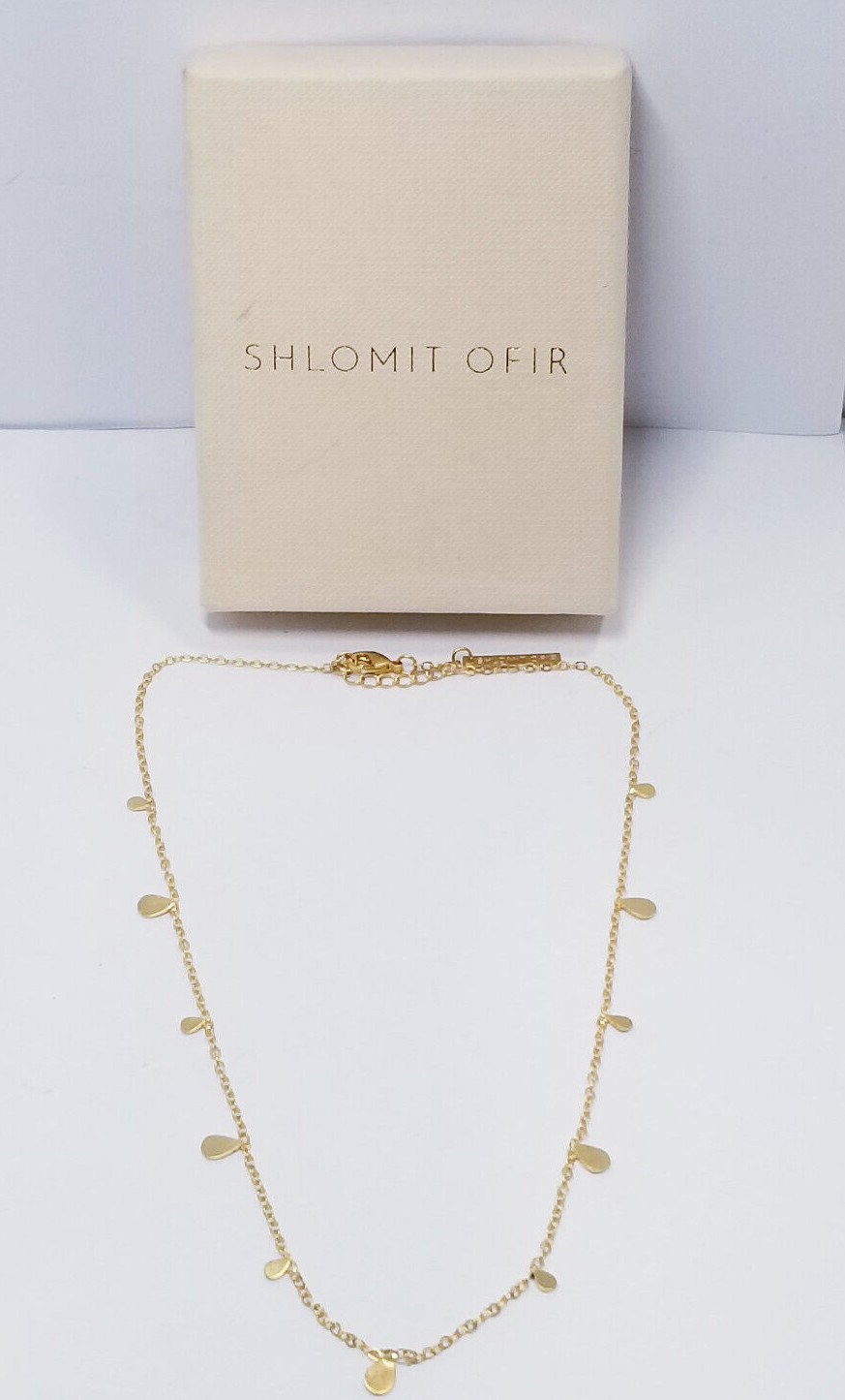 SHLOMIT OFIR Basic Dot Necklace