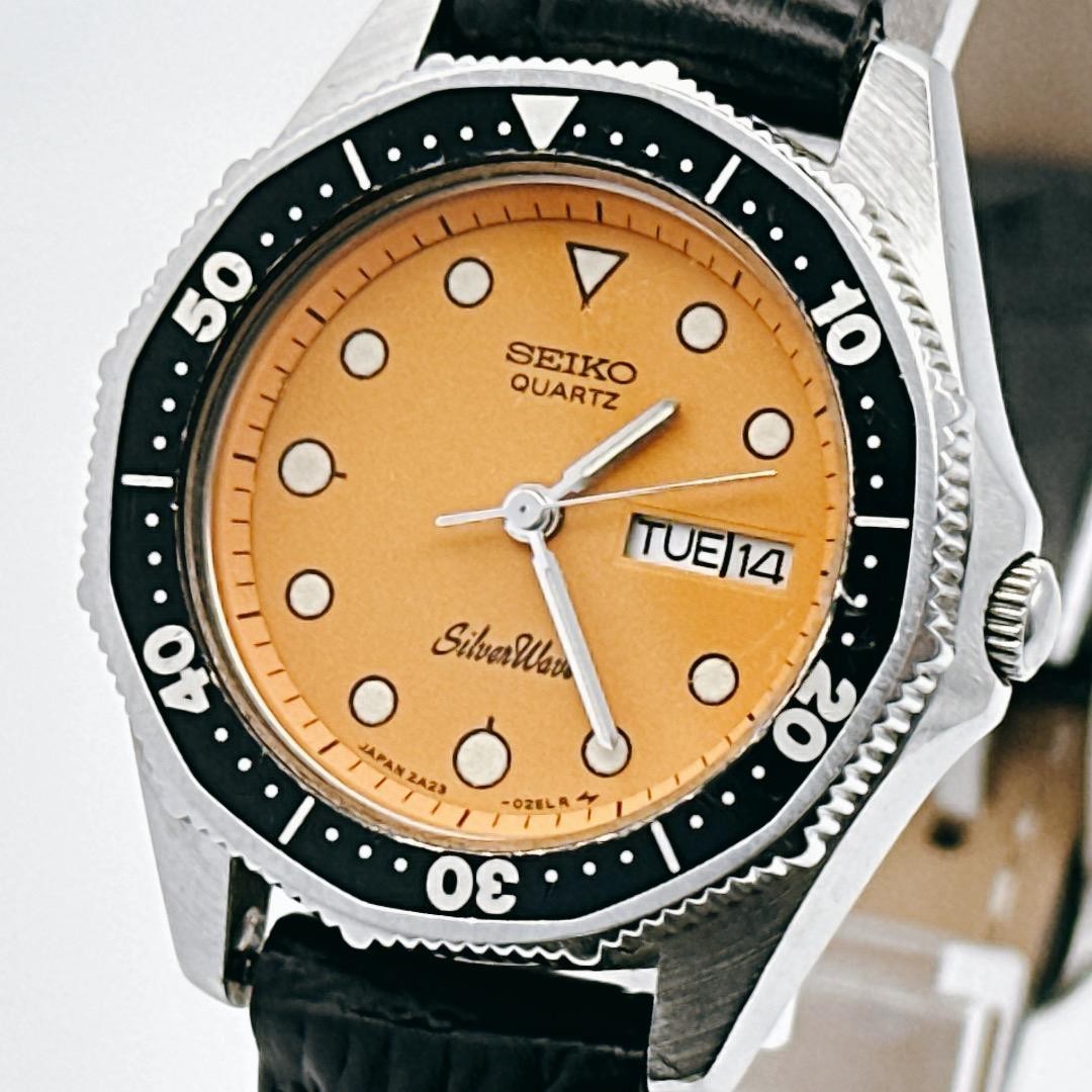 SEIKO SilverWave 2A23-012A Quartz Vintage Watch New Battery & Strap Running
