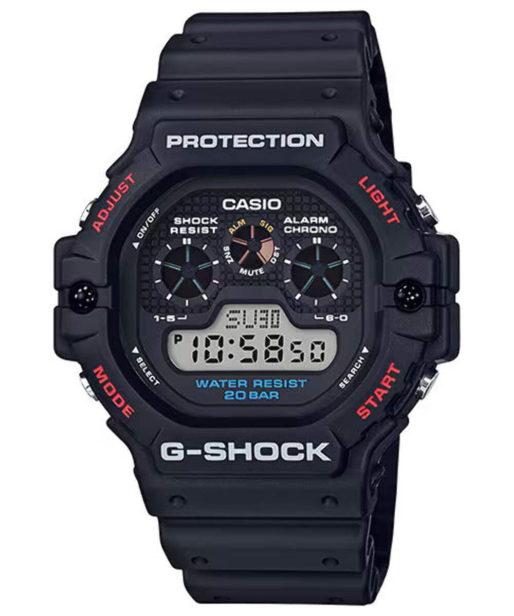 CASIO G-SHOCK DW-5900U-1 “WALTER” NEW BLACK DIGITAL WATCH