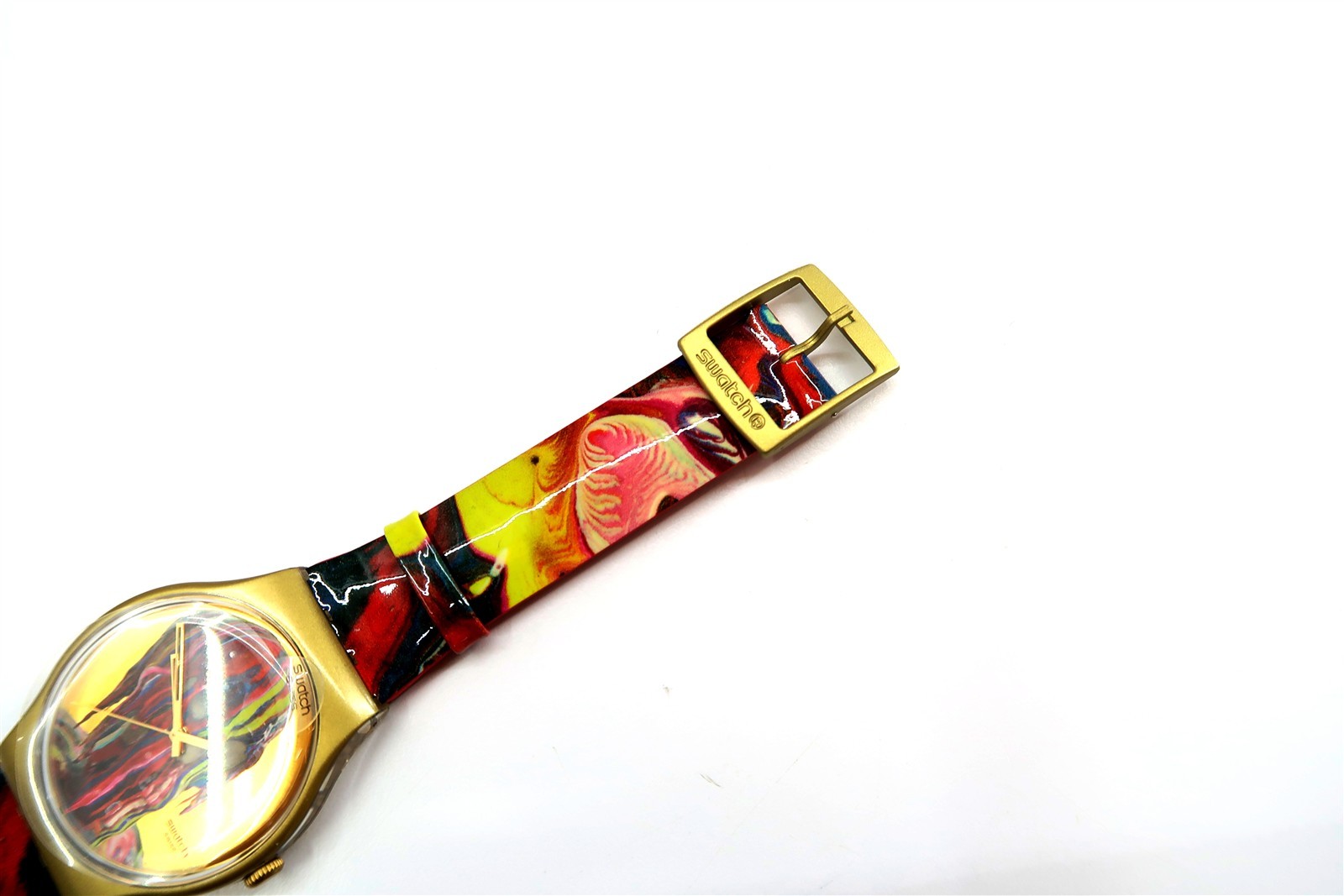Swatch Watch WE’REALLGONNADIE SUOZ115 w/ Case & Papers 2011 We’re All Gonna Die