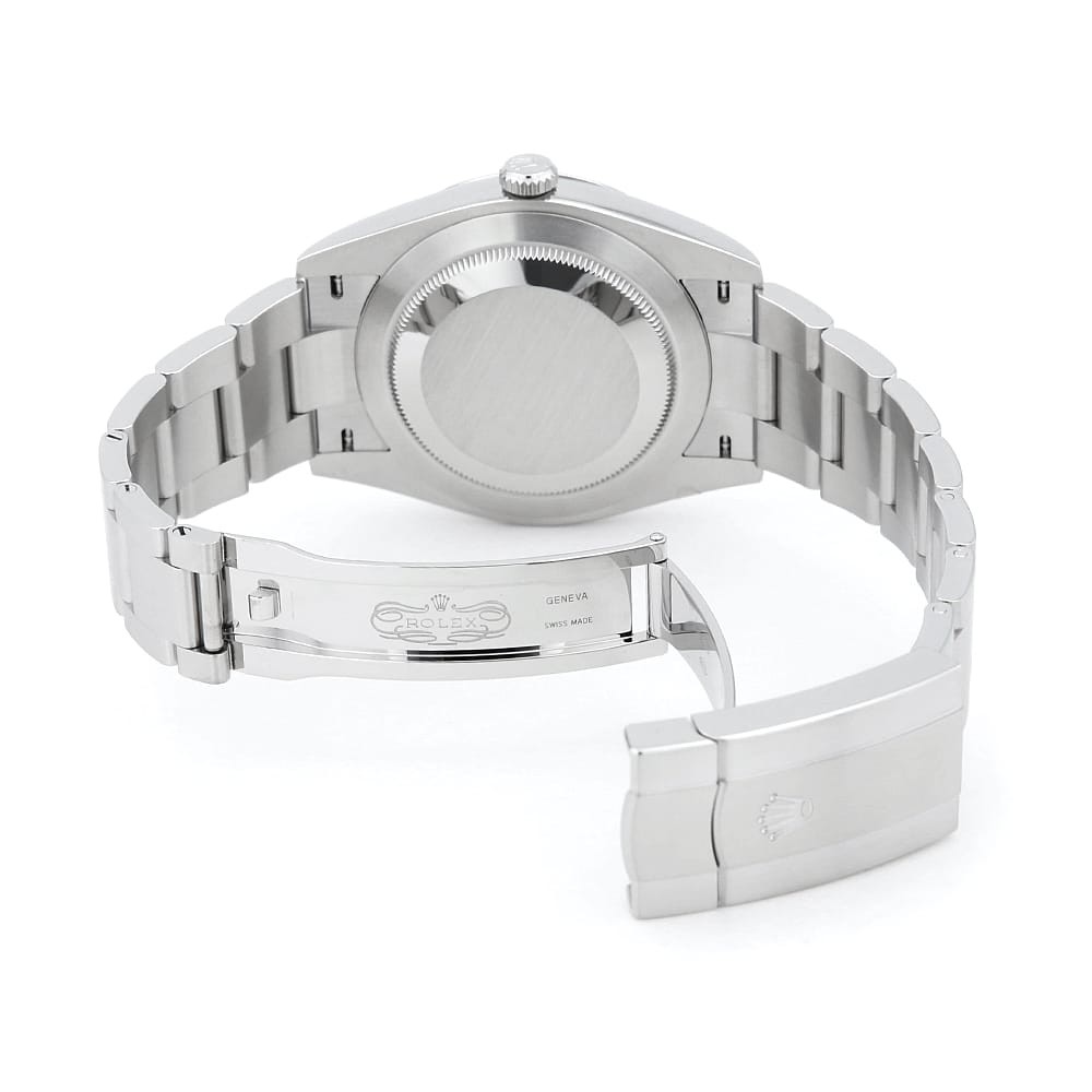 ROLEX Oyster Perpetual 41 124300 blue Random Number second hand mens