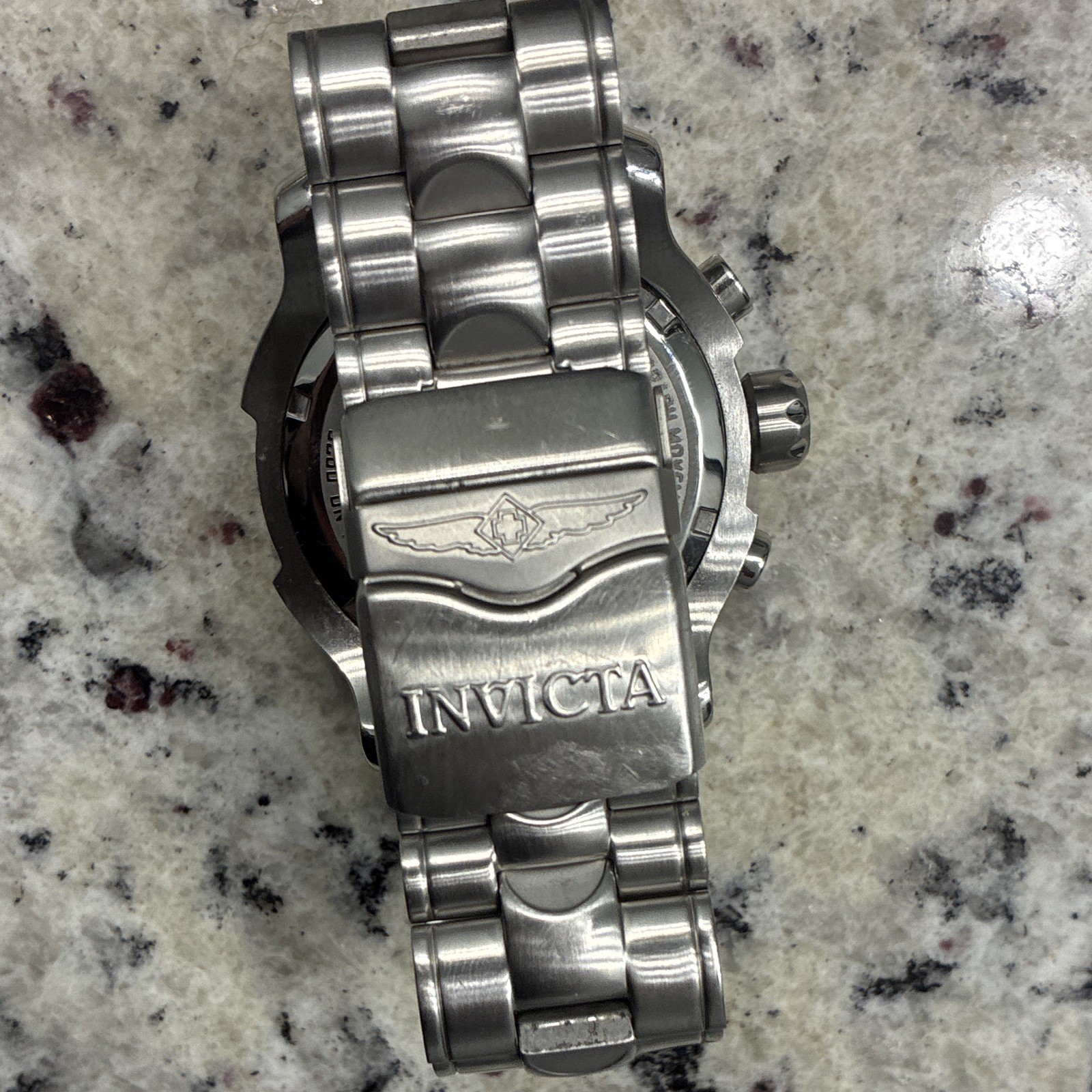 Invicta Pro Diver Men’s Chronograph Quartz 200m Blue Dial 50mm SS