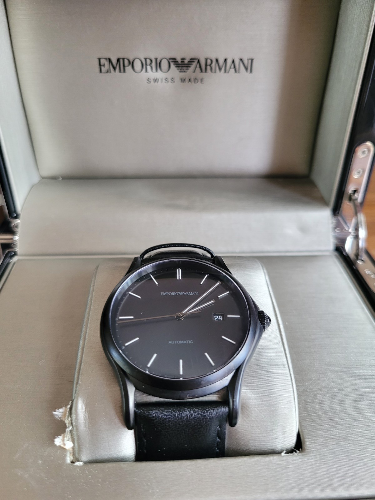 Emporio Armani Automatic Swiss Made Watch ARS-3016. 50M/ 165 FEET