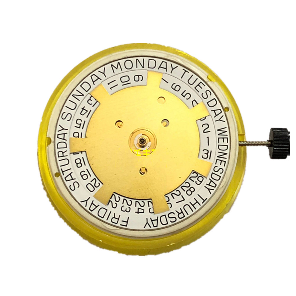 28800bph Dual Calendar Automatic Self-Winding Watch Movement For ETA 2834-2