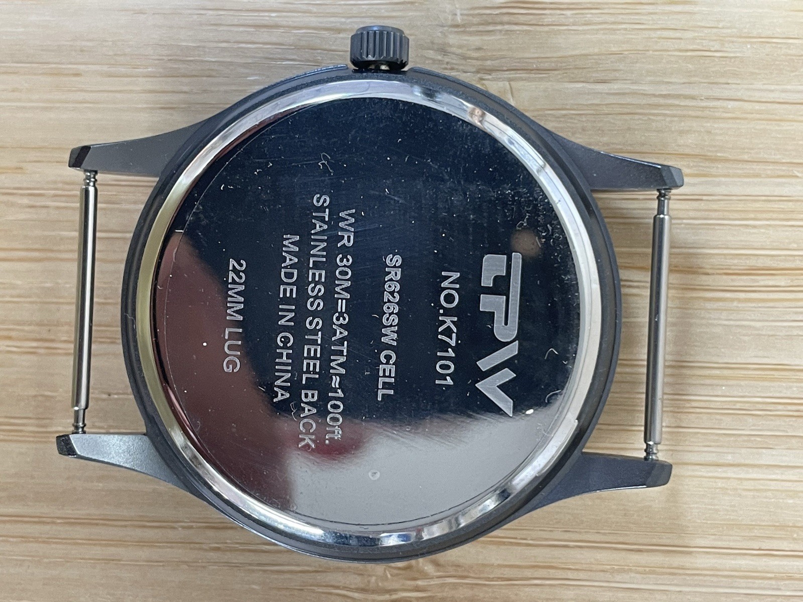 TPW Field Quartz Watch W/ Olive Green Band. Excellent Cond. In Working Order
