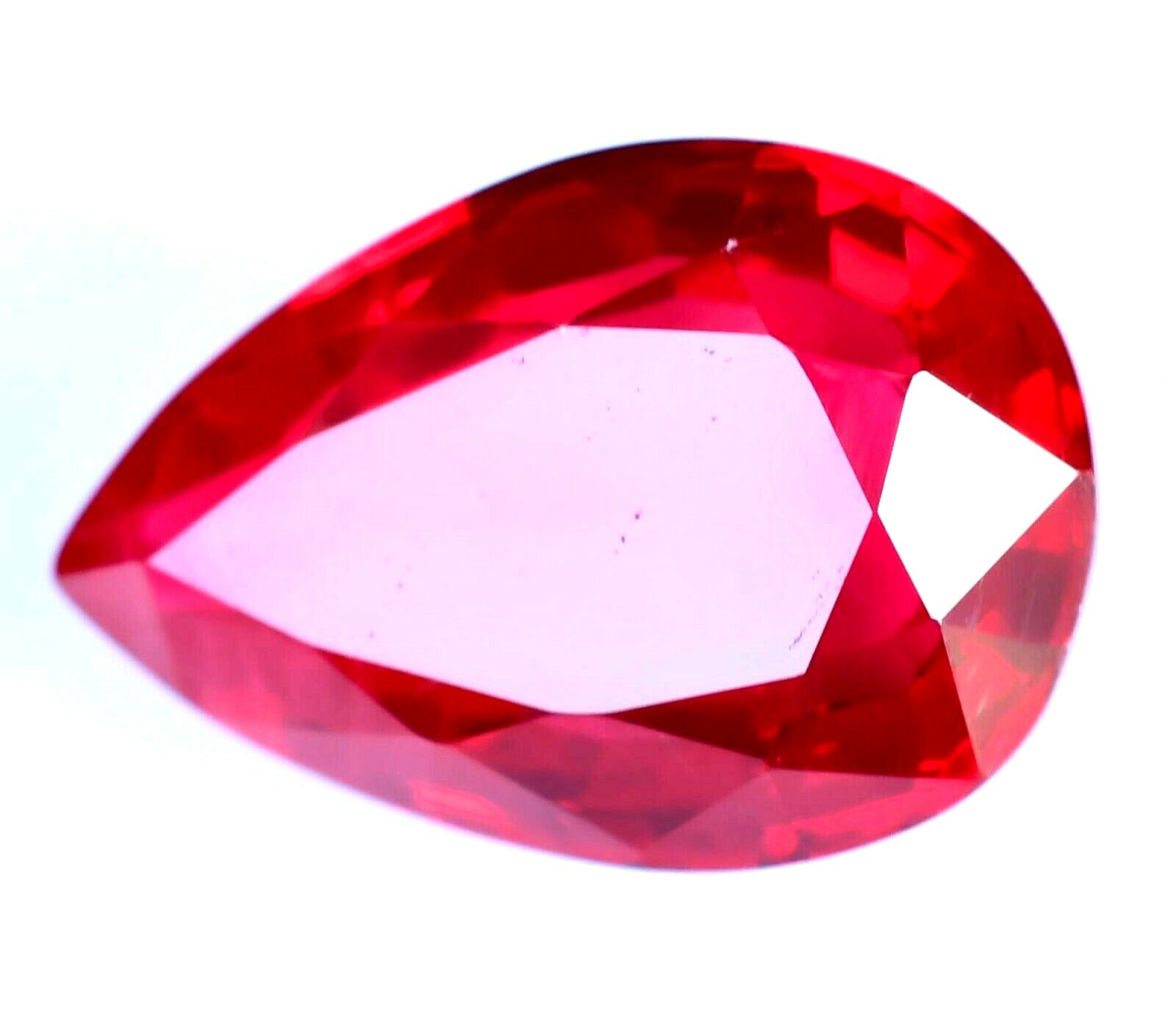 26.50 Ct Natural Blood Red Mozambique Ruby CERTIFIED Stunning Treated Gemstone