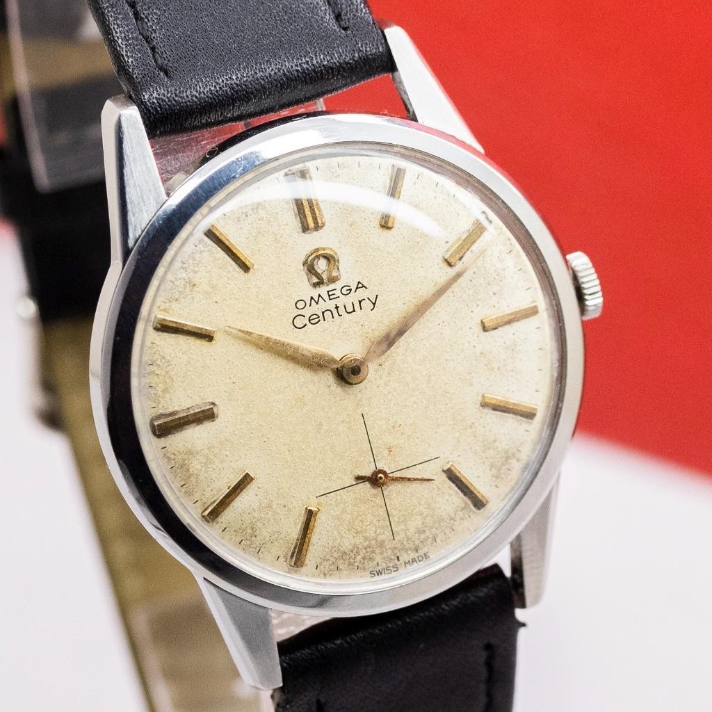 1959’s OMEGA Century 14391 Cal. 268 Stainless Steel Manual Wind Men’s Watch 35mm