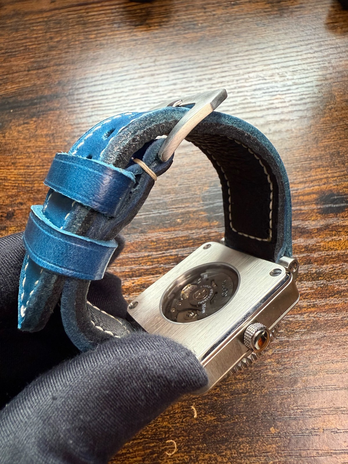 Bespoke Skeleton mod Automatic Watch powered by nh72 movement