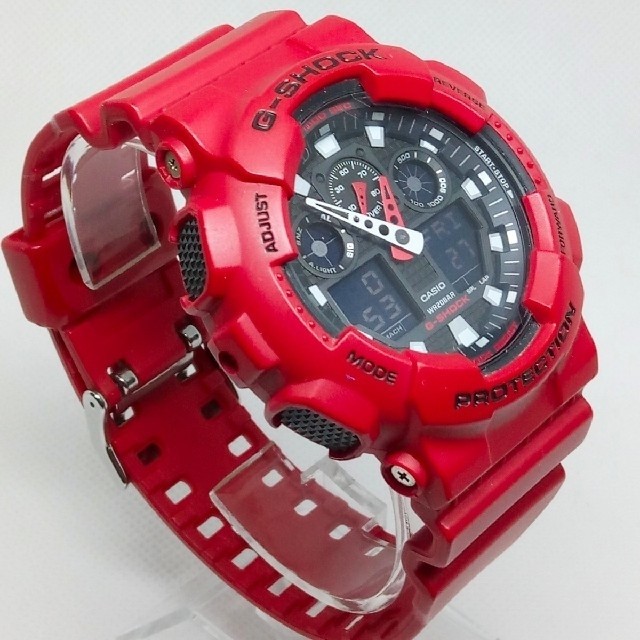 Big case Red model GA 100B 4AJF G SHOCK
