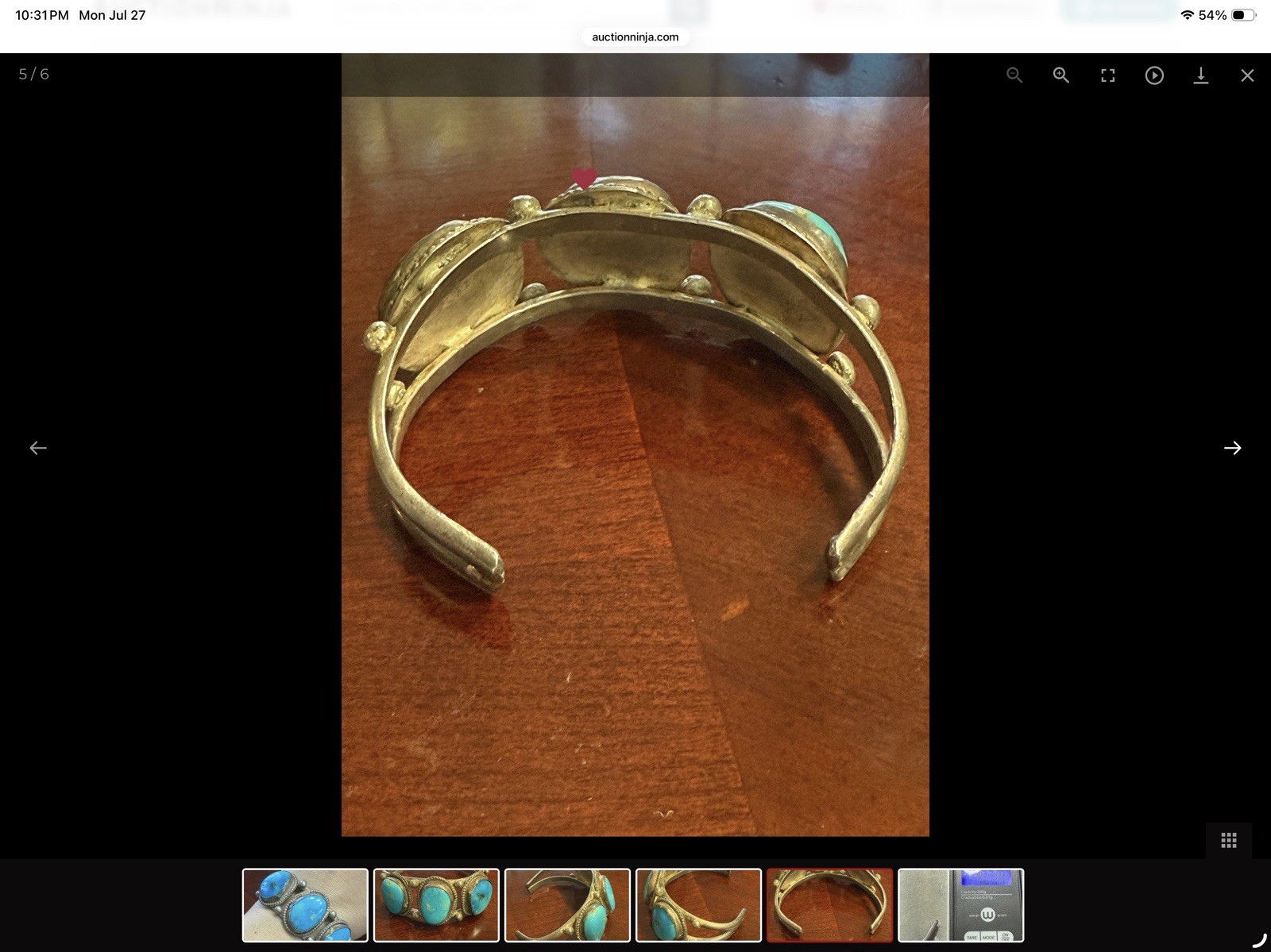 950 Silver Cuff Bracelet 3 Oval Blue Turquoise Cabochons Bezel Set