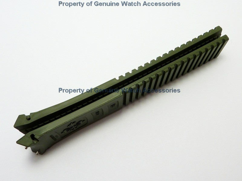 Patek Philippe Aquanaut 5164, 5164A Khaki Green (21mm X 18)Rubber Strap (D31)NEW