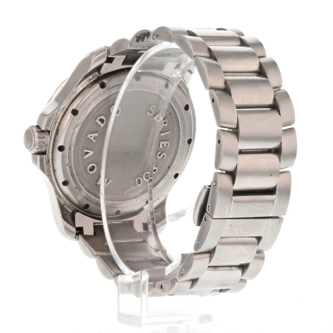 Movado Series 800 Pepsi 40mm Black Dial Swiss Quartz Stainless Steel Men’s Watch