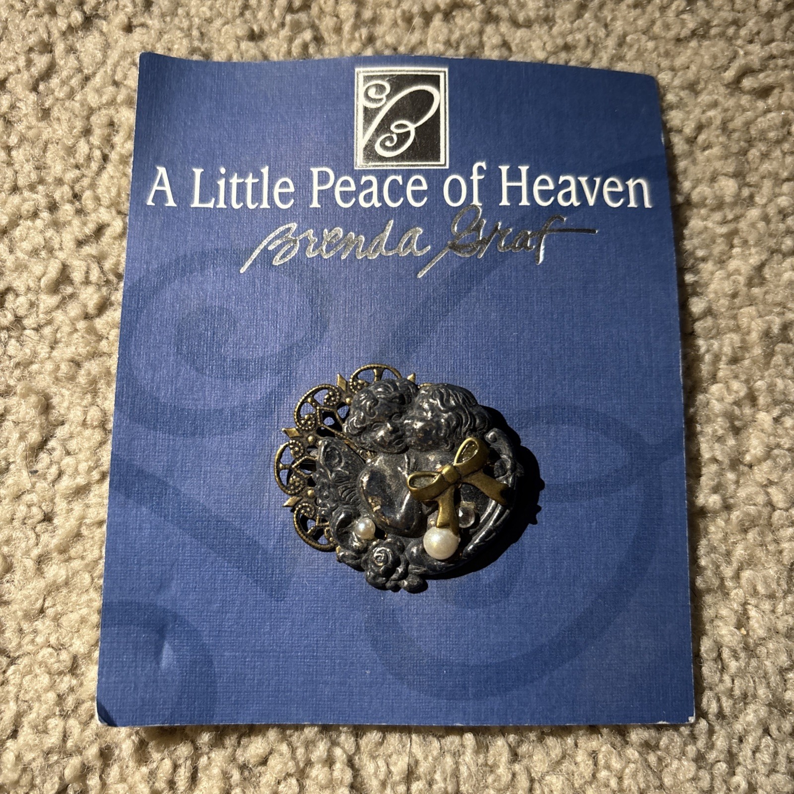 Vintage Brenda Graf Brooch Pin – A Little Piece Of Heaven