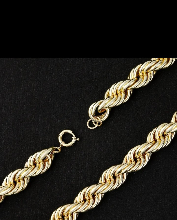 Gold necklace chain 20mm/ 30in
