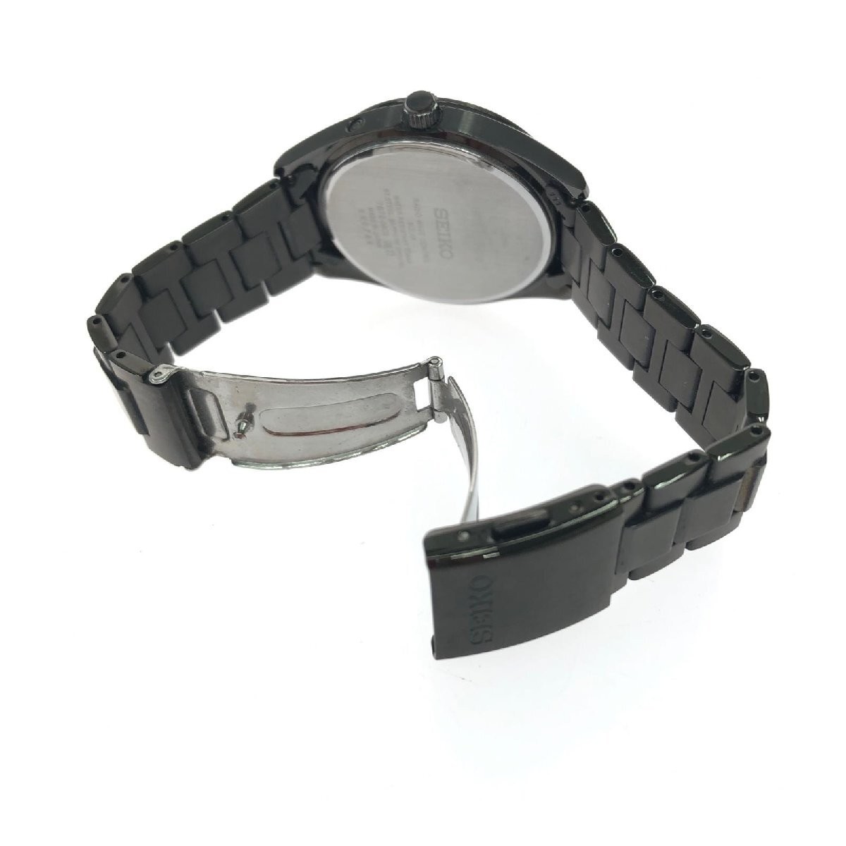 SEIKO Men’s Watch Radio Solar Seiko Collection 7B72 0AC0 Black