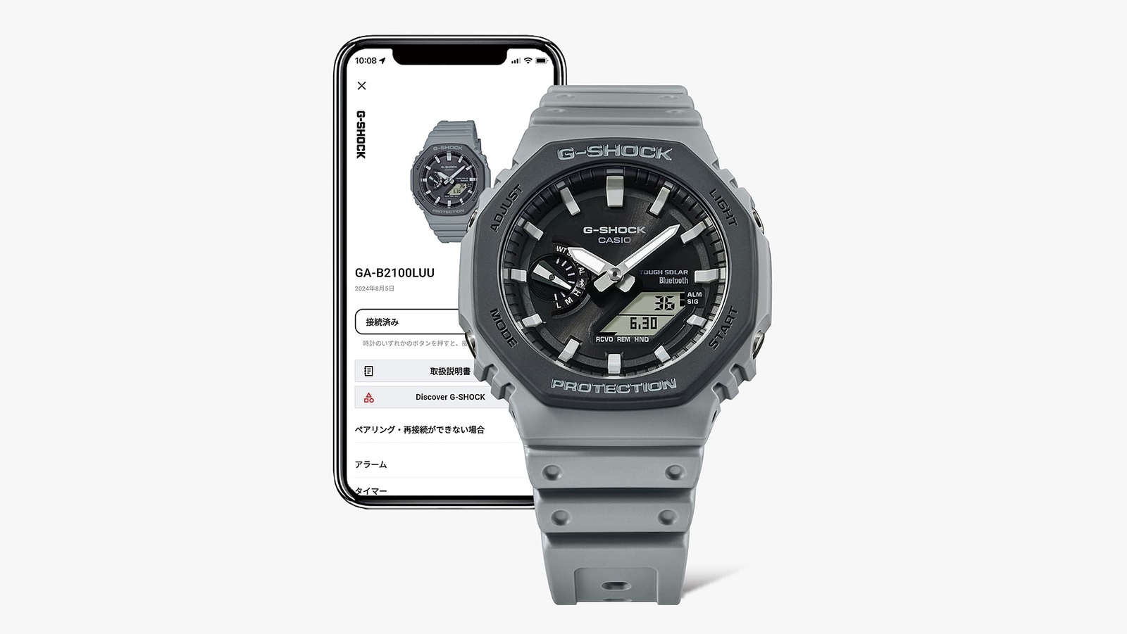 CASIO G-SHOCK GA-B2100LUU-8AJF Urban Utility Series Bluetooth Solar Watch 45.4mm
